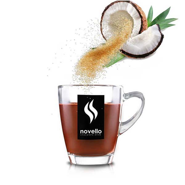 Novello Organic Coconut Sugar - Σοκολάτα με Βιολογική Ζάχαρη Καρύδας