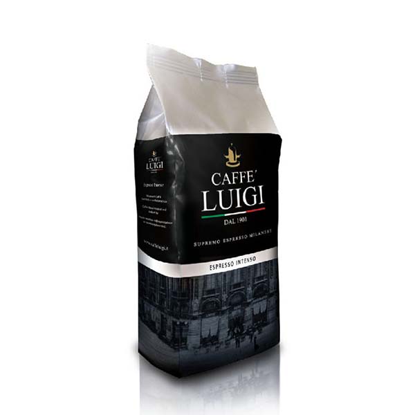 Espresso Intenso Beans 1kg Caffe' Luigi
