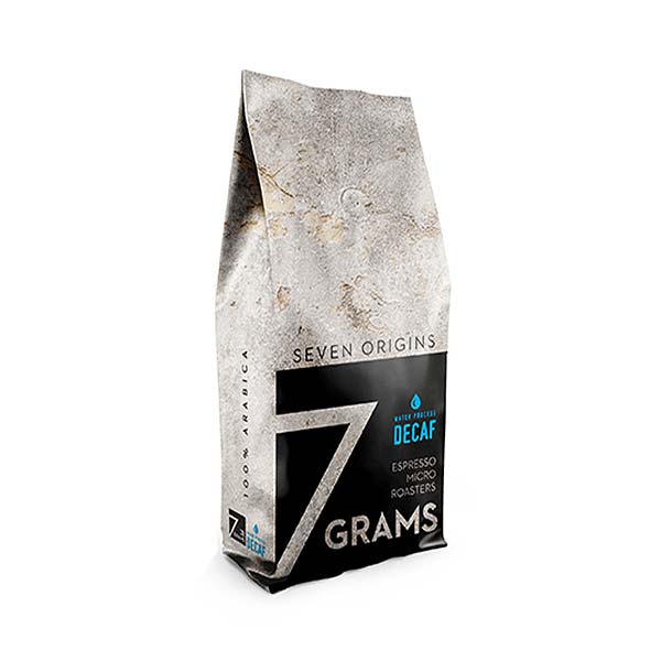 7 Grams Espresso Decaf 250gr  (Water Processed)